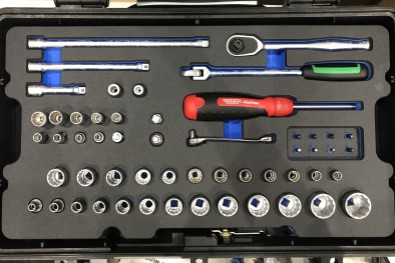 Tools in Henchman UK Toolkit Drawer